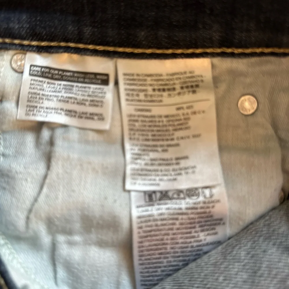 Levi's denim, jeans 511 size W31 L32 slim straight Jeans